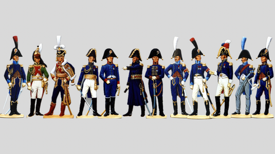 NF 5.2 French Generals and HQ Staff II (full set)