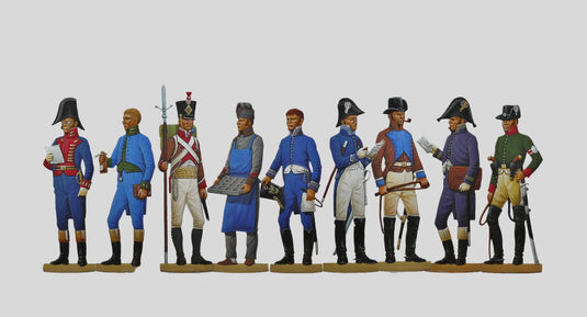 NF 11 French Support and Medical Troops (full set)