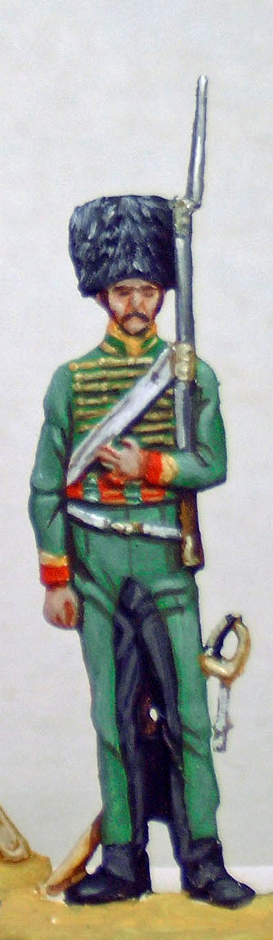 Chasseur a cheval, guard duty - Glorious Empires-Historical Miniatures