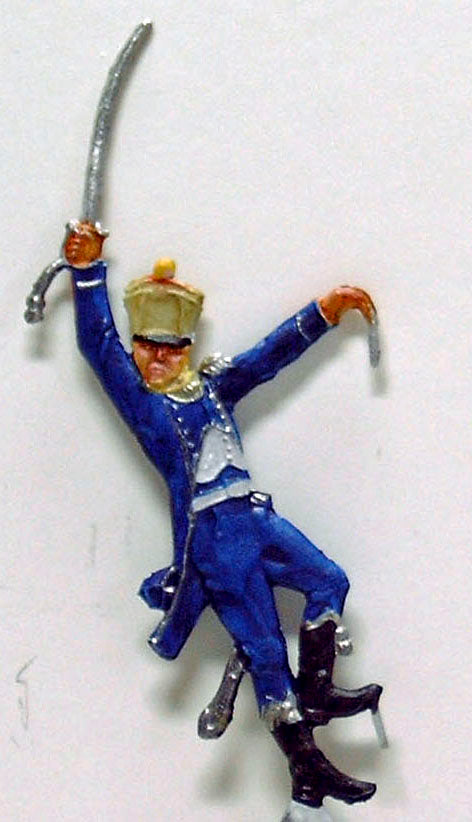 officer climbing ladder - Glorious Empires-Historical Miniatures