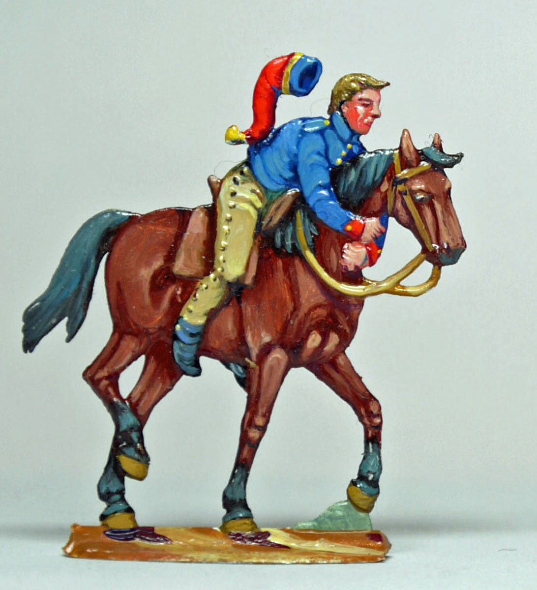 trooper, hanging-on for dear life - Glorious Empires-Historical Miniatures