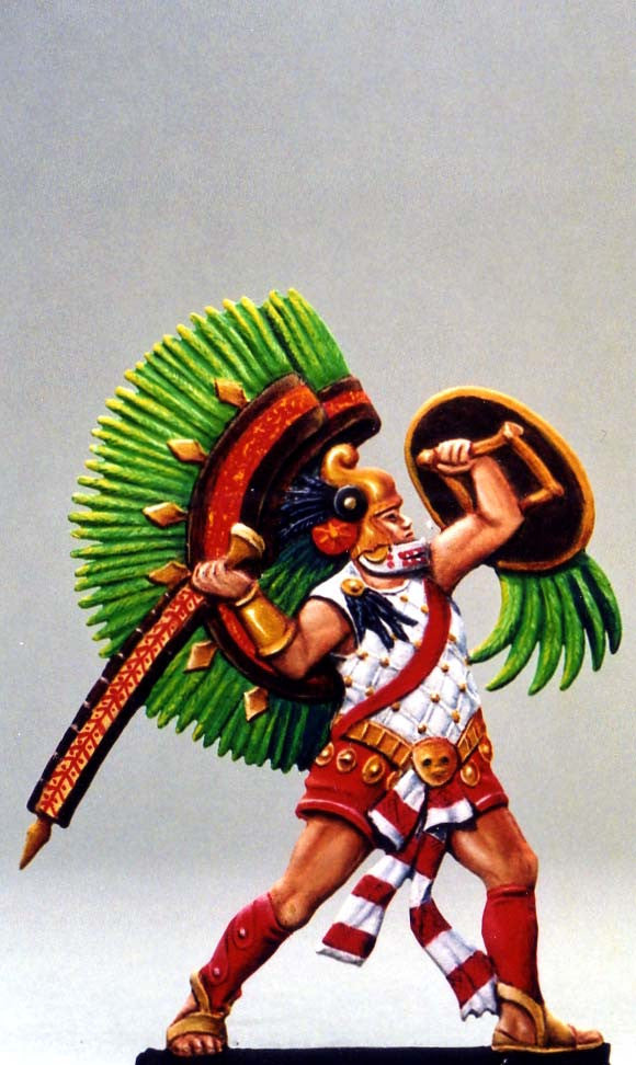 Warrior Defending - Glorious Empires-Historical Miniatures