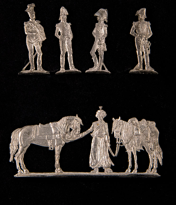065 Mignot, General Staff figures plus Roustan as horseholder.