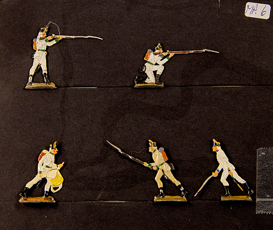 068 Mignot, Napoleonic, Austrian infantry, factory painted.