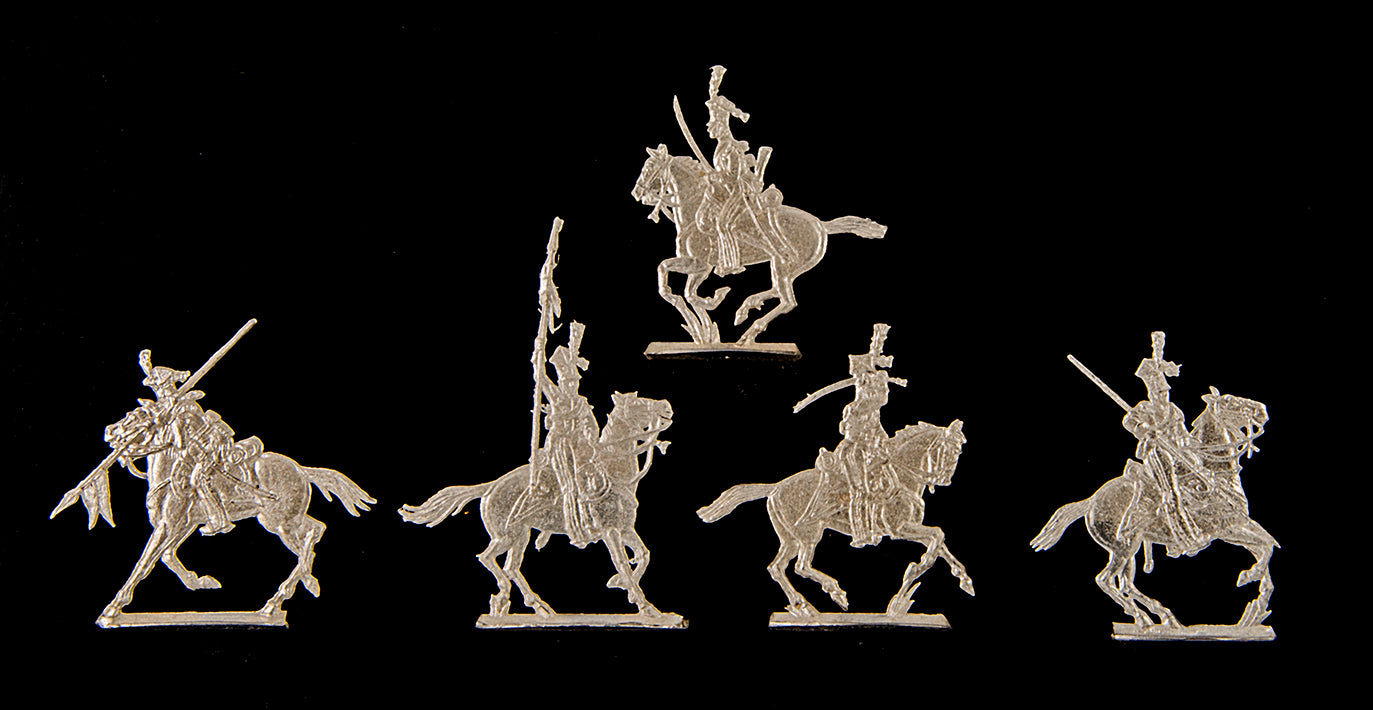 069 French lancers, attack, maker unknown