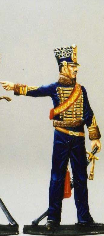 Staff Officer light cavalry - Glorious Empires-Historical Miniatures