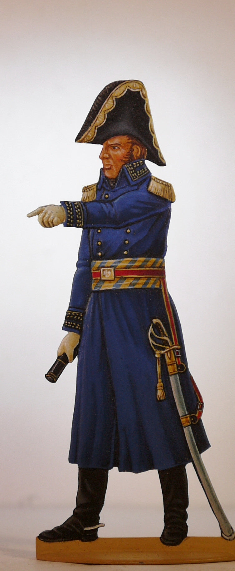 General de Division in greatcoat (en redingote) - Glorious Empires-Historical Miniatures  