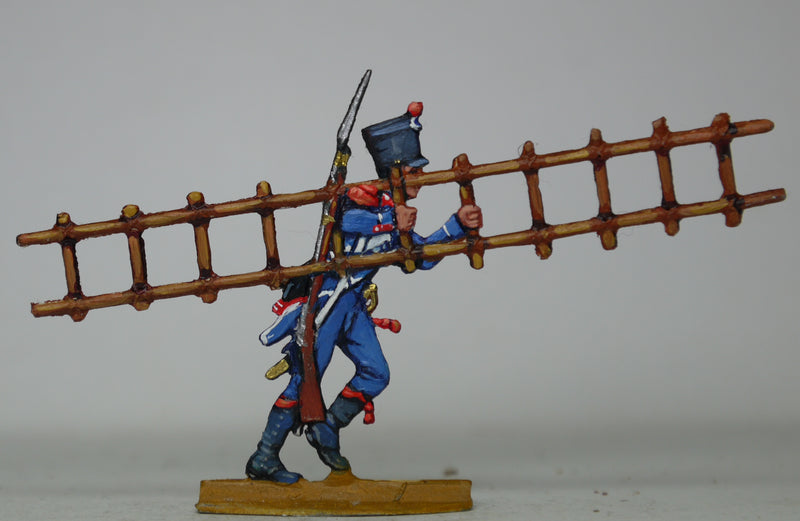 34.1/B    soldier with ladder
