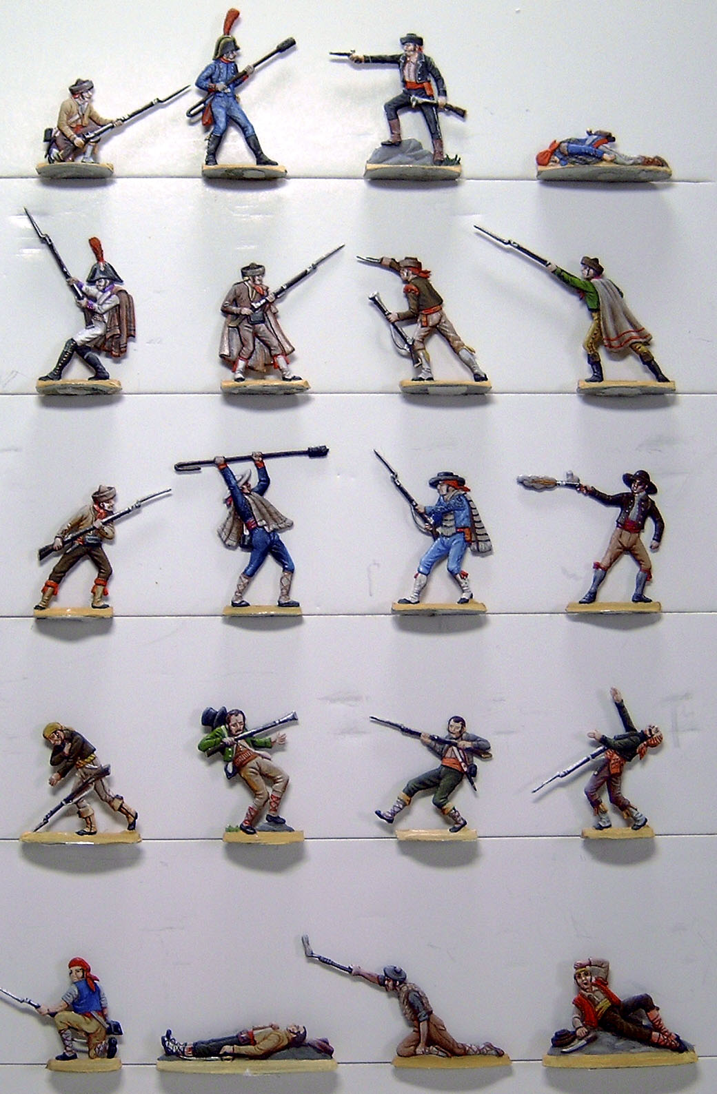 AA - Spanish mixed fighters - Glorious Empires-Historical Miniatures