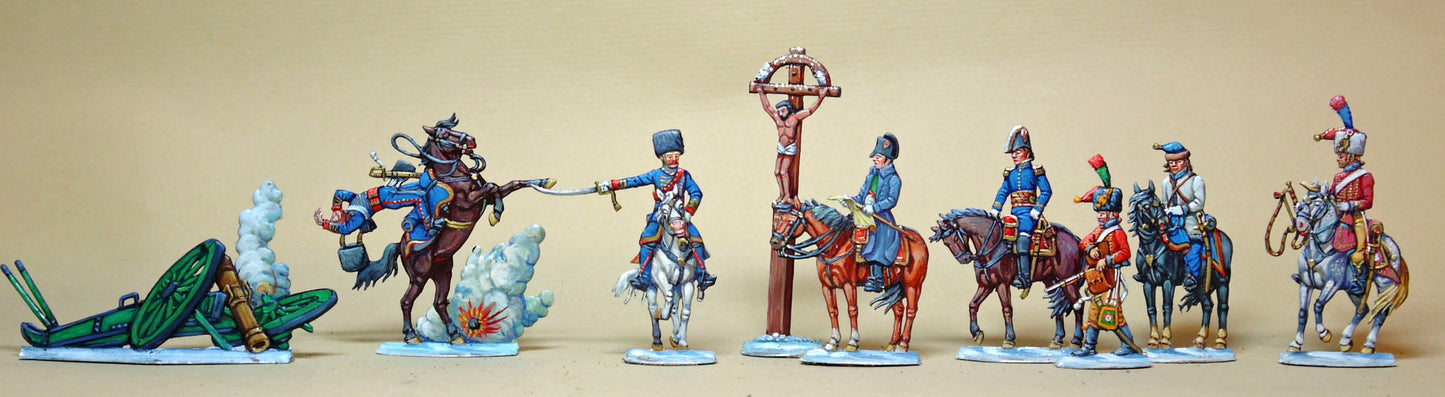 AA - Napoleon at Eylau, full set - Glorious Empires-Historical Miniatures