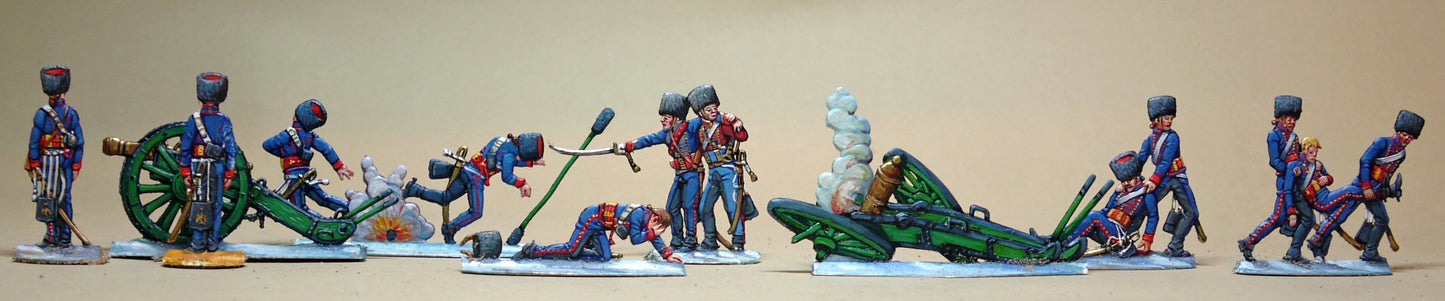 36.3 French battery under heavy fire - Glorious Empires-Historical Miniatures