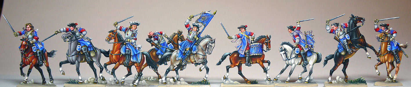 40.1 French Cuirassiers, Louis 14 - Glorious Empires-Historical Miniatures