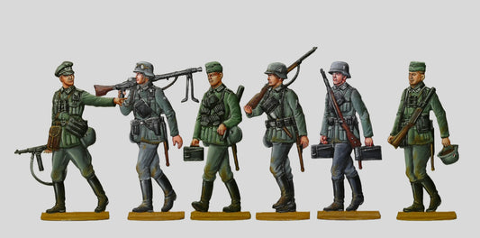 W2.0 - German Infantry, Machine Gun Section 1939-41 (full set)