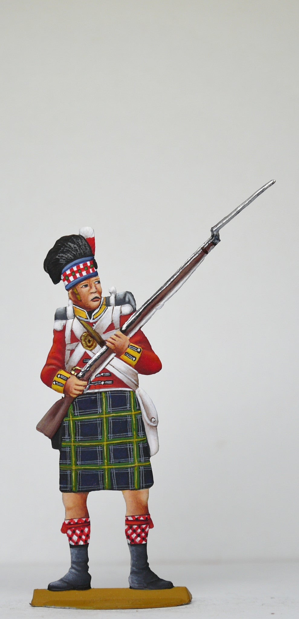Soldier musket loaded diagonal - Glorious Empires-Historical Miniatures  