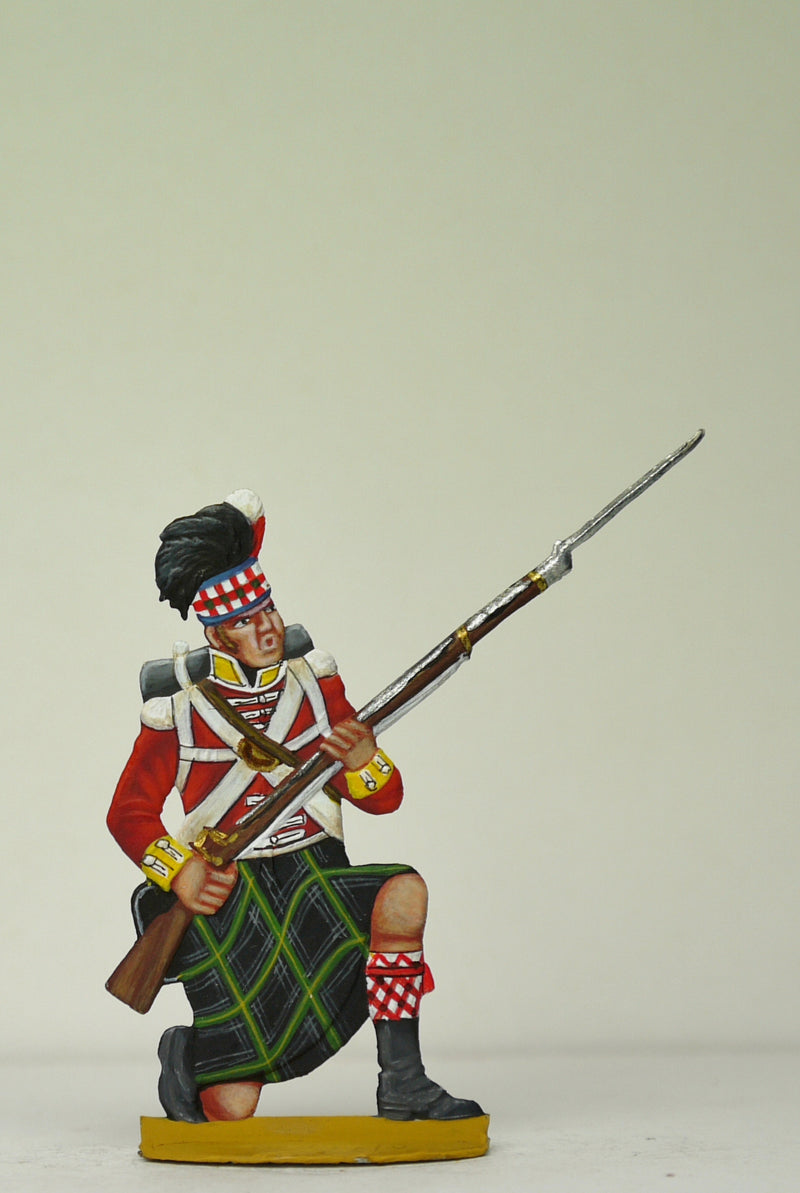 Soldier kneeling, alarmed - Glorious Empires-Historical Miniatures  