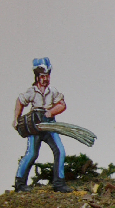 trooper trowing out bucket of water - Glorious Empires-Historical Miniatures  