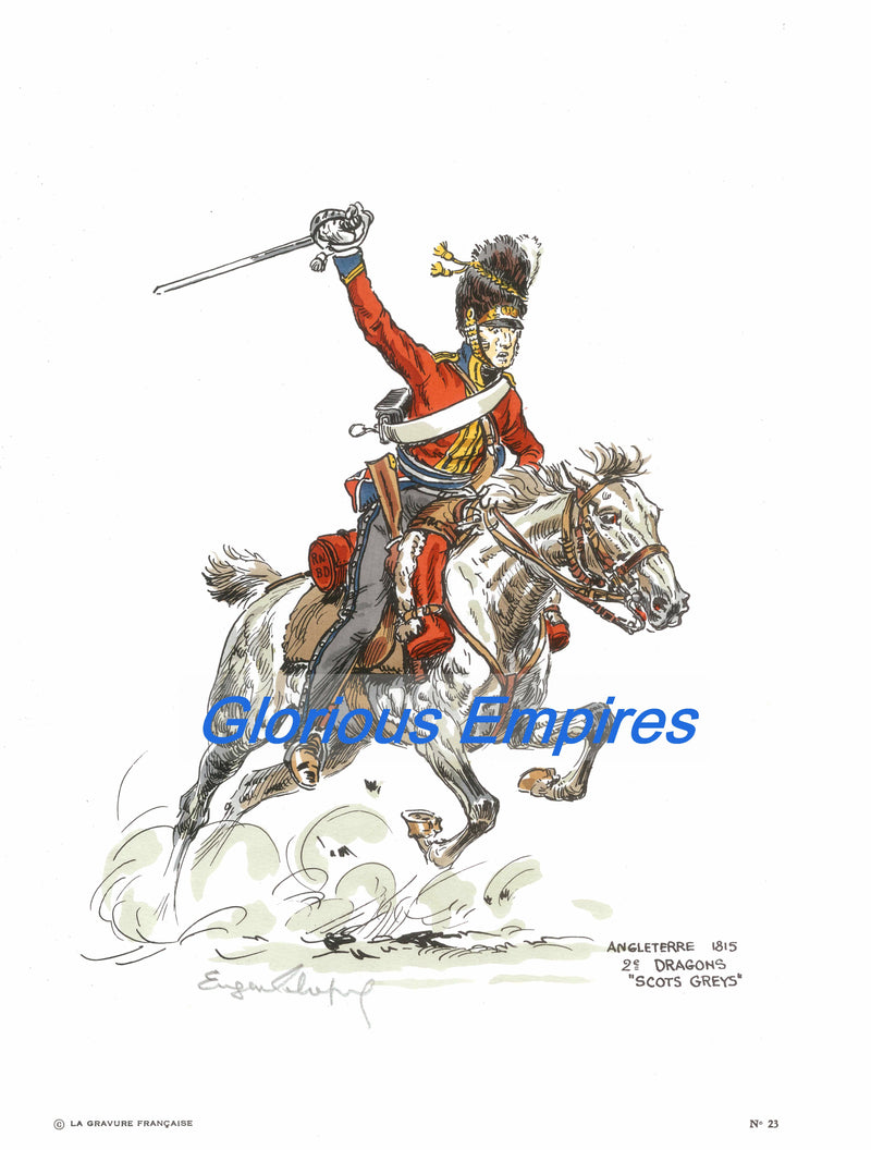 print 23 : 2dDragoons Scots Greys. - Glorious Empires-Historical Miniatures  
