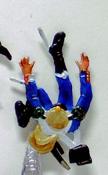 soldier falling off ladder - Glorious Empires-Historical Miniatures  