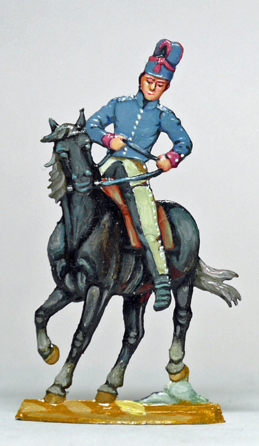 trooper, hanging a left - Glorious Empires-Historical Miniatures  