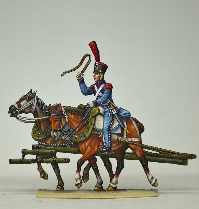 Horseteam, rear - Glorious Empires-Historical Miniatures  