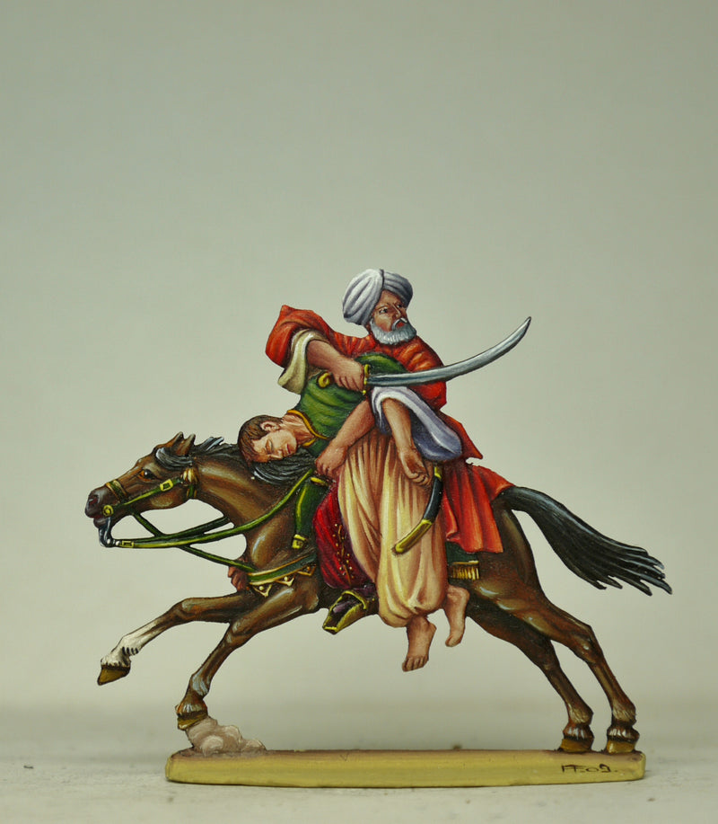 Mameluck saving wounded comrade - Glorious Empires-Historical Miniatures  