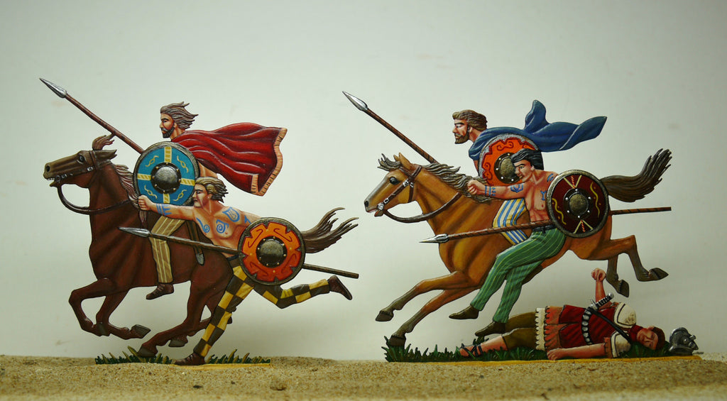 Gauls attacking the Romans - Glorious Empires-Historical Miniatures  