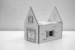Details of 3D buildings sets with stable / barn photo's and explanations.