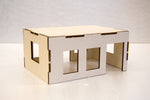 Details of 3D buildings sets with Russian farm photo's and explanations.