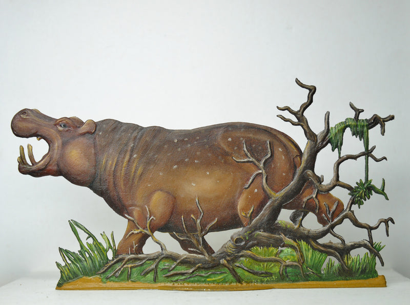 Hippo caught in Tree Roots - Glorious Empires-Historical Miniatures  