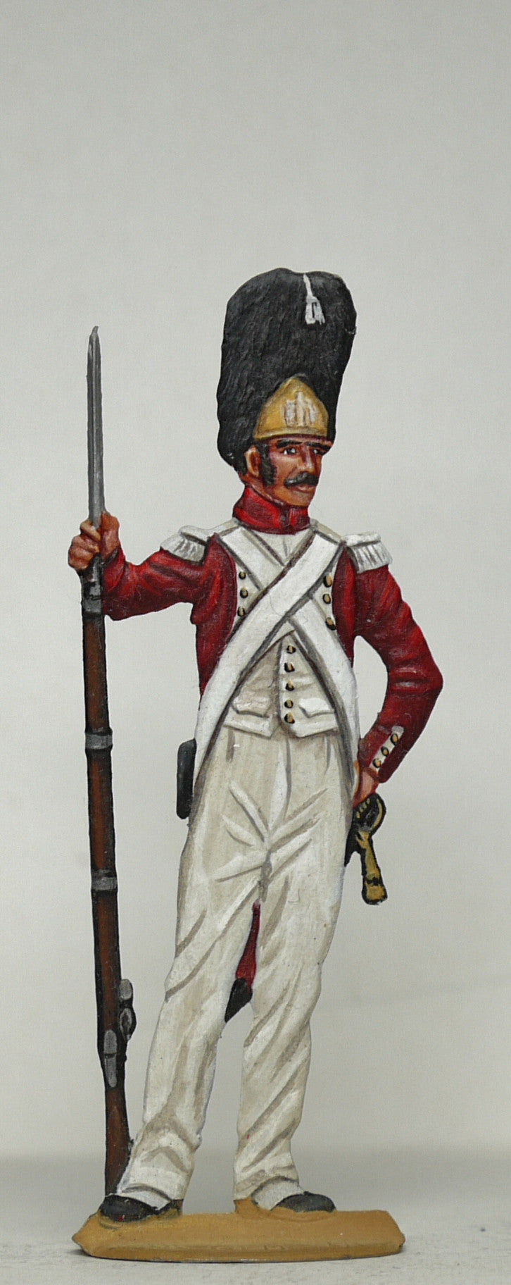Grenadier leaning on rifle - Glorious Empires-Historical Miniatures  
