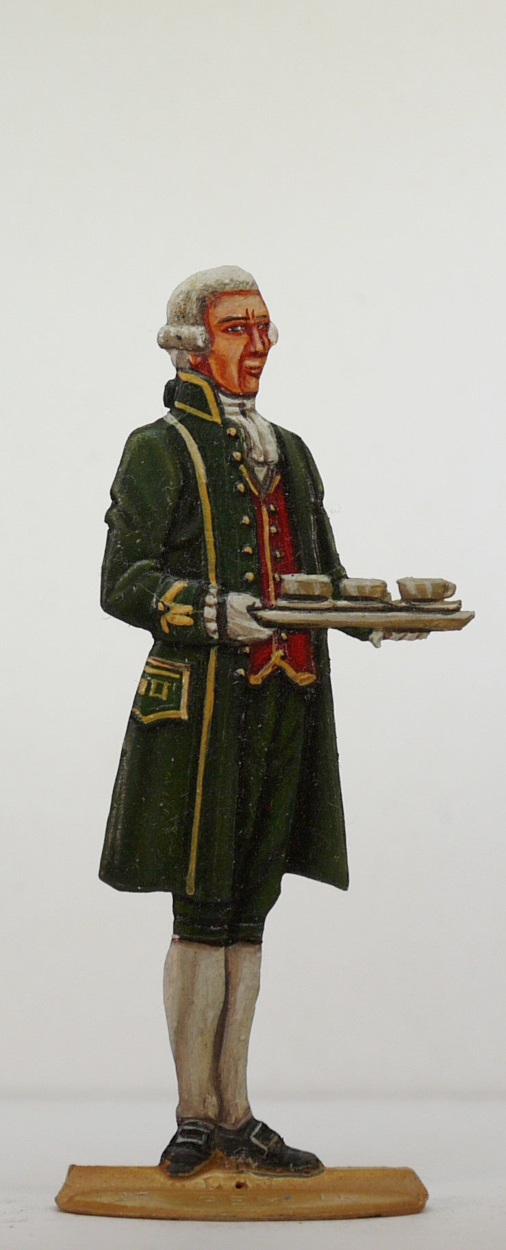 Valet with tray of coffee cups - Glorious Empires-Historical Miniatures  