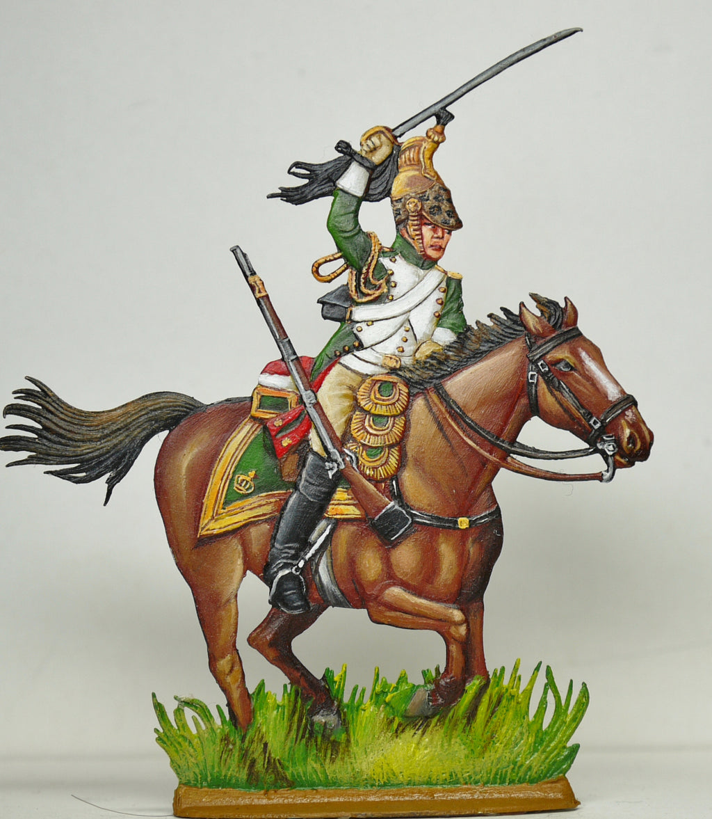 Empress Dragoon trooper - Glorious Empires-Historical Miniatures  