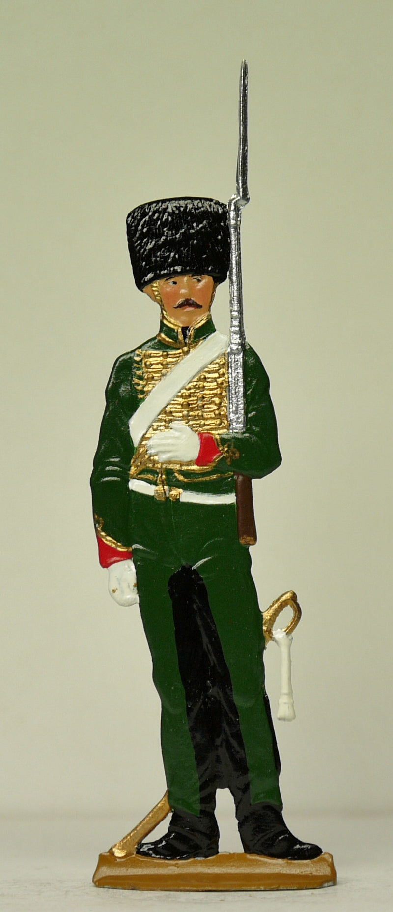 Chasseur on guard duty (frontal) - Glorious Empires-Historical Miniatures  