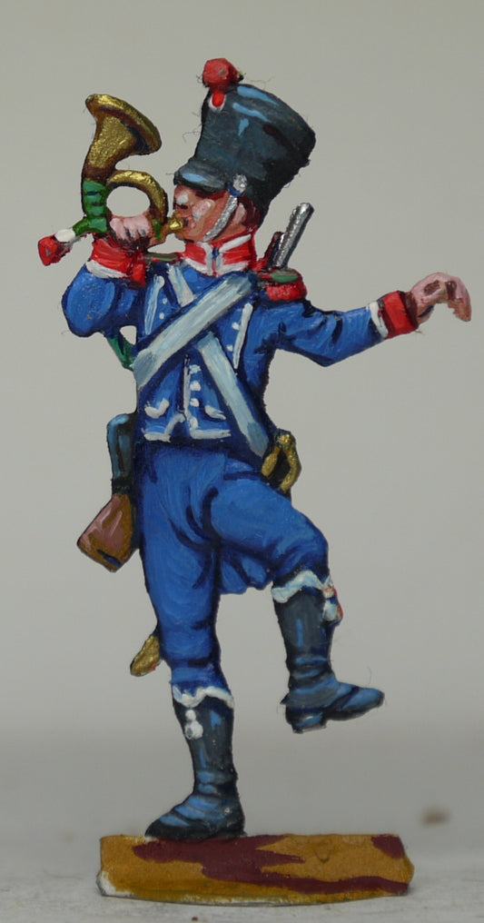 34.1/G     hornist holding ladder