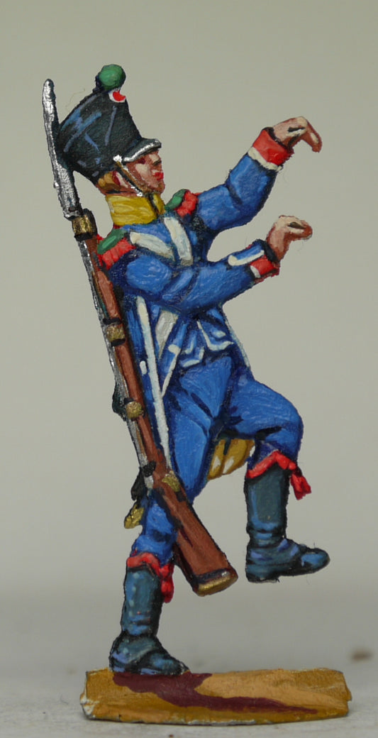 34.1/F    soldier climbing ladder