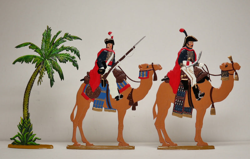 Dromadary Corps, Officer and trooper, set 6.3 Toy, - Glorious Empires-Historical Miniatures  