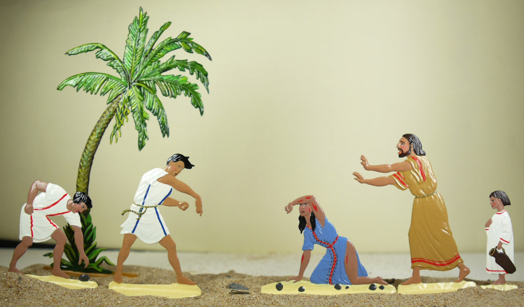 the stoning of Marie Magdalene (set R-1 Toy) - Glorious Empires-Historical Miniatures  