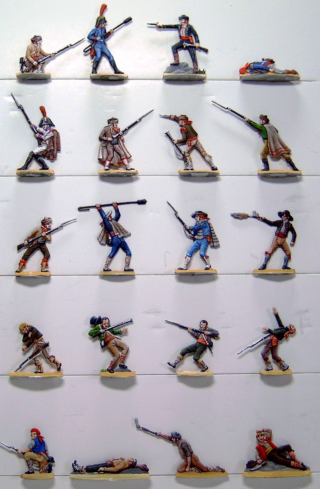 AA - Spanish mixed fighters - Glorious Empires-Historical Miniatures  