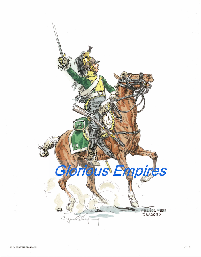 print 18 : French Dragoon - Glorious Empires-Historical Miniatures  