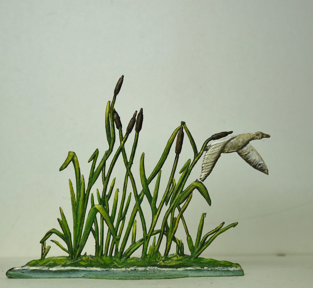 Medium reeds with duck flying out - Glorious Empires-Historical Miniatures  