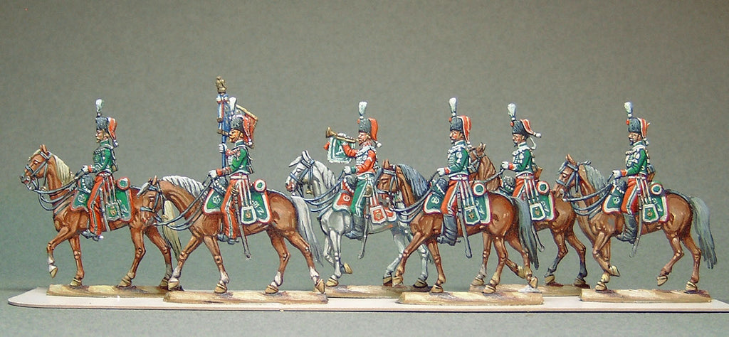 AA - Guard Chasseurs 1870, full set - Glorious Empires-Historical Miniatures  
