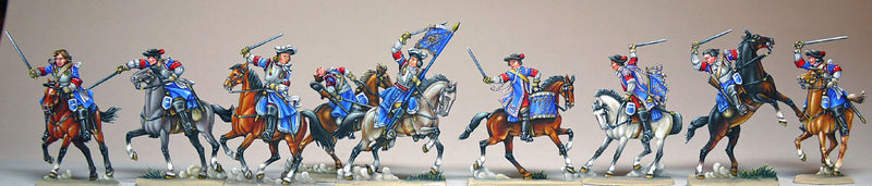 40.1 French Cuirassiers, Louis 14 - Glorious Empires-Historical Miniatures  